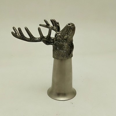 110ml Unique Design Hot Sale Fashion Metal Stag Shot Deer Mini Bar Stainless Steel Measure Cup