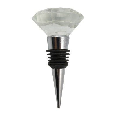 New arrival unique design hot sale custom metal diamond luxury crystal wine stopper